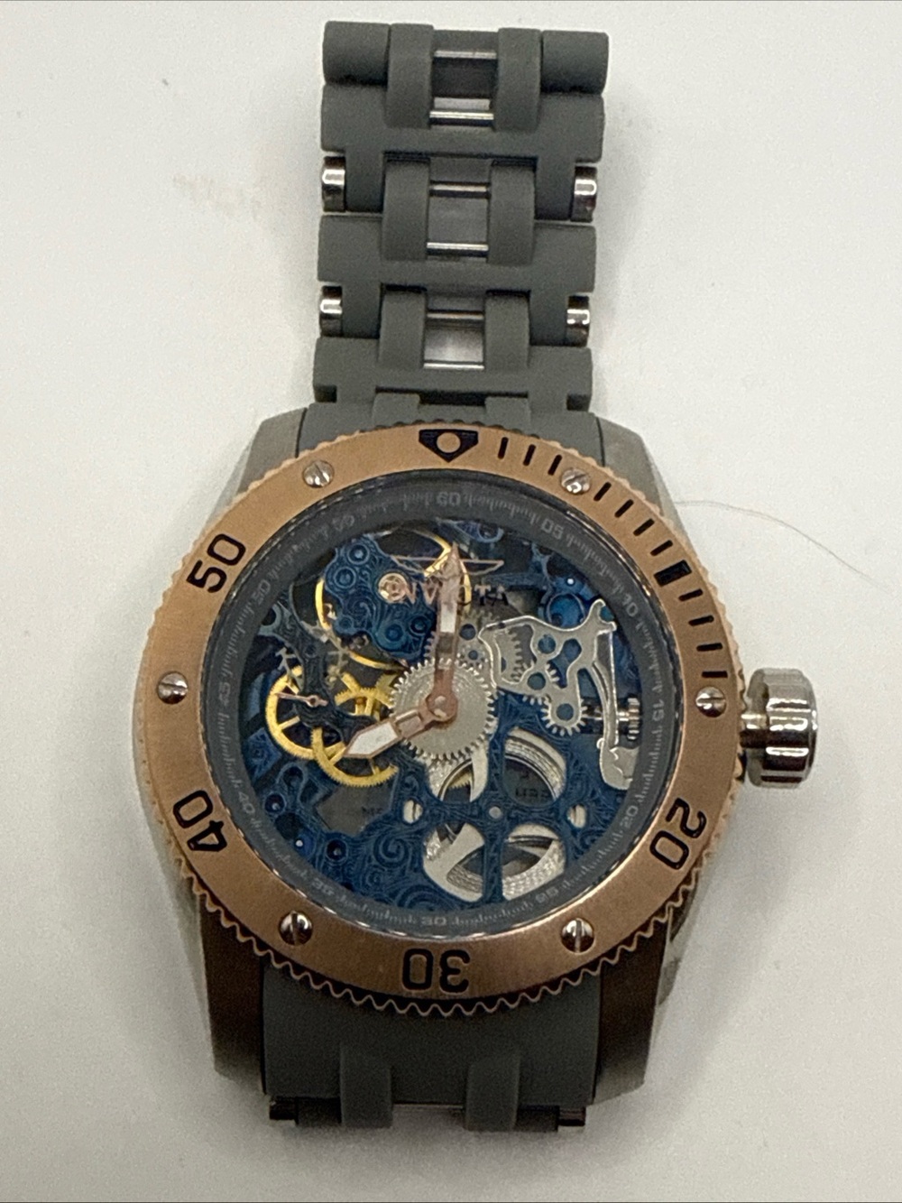 nvicta Sea Spider Mechanical Watch  80126 Needs New Band!
